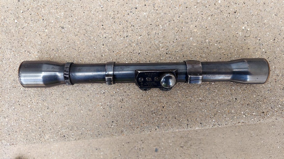 Vintage Weaver KV 2 3/4X - 5X Variable Scope 1950s