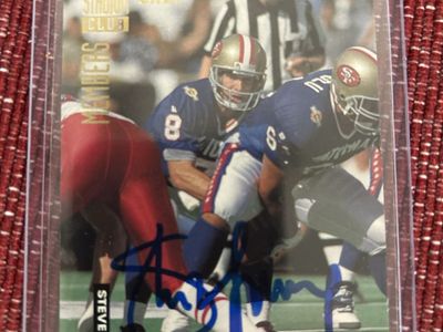 Hand Signed Autograph 1994 Topps Stadium Club Members Only Steve Young 49ers San Francisco Signed Football Card