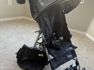 Jeep Umbrella Stroller Brand New w/ Bag & Cup Holder