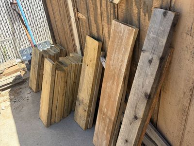 Reclaimed Wood Planks - Various Sizes, Rustic, Perfect for DIY Projects
