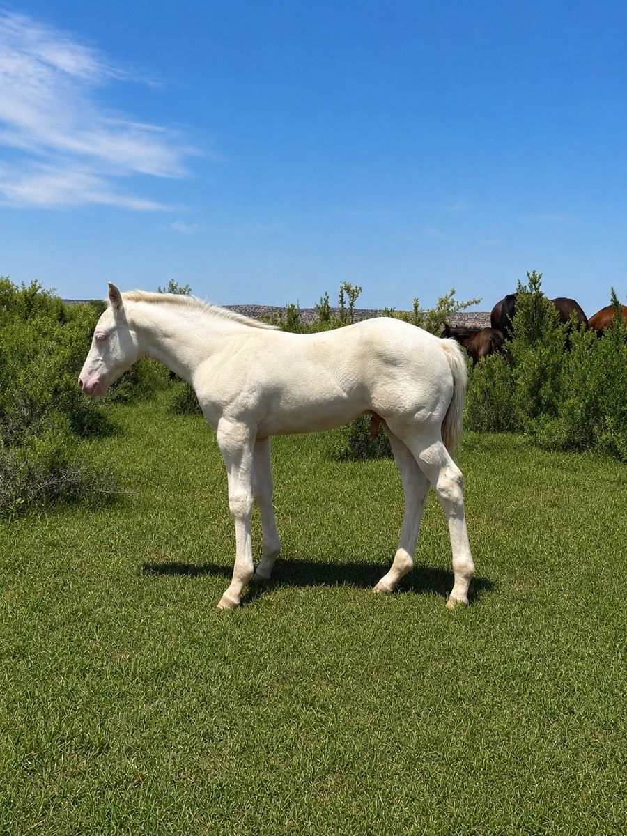 AQHA SC Smoken Cashmere Grullo