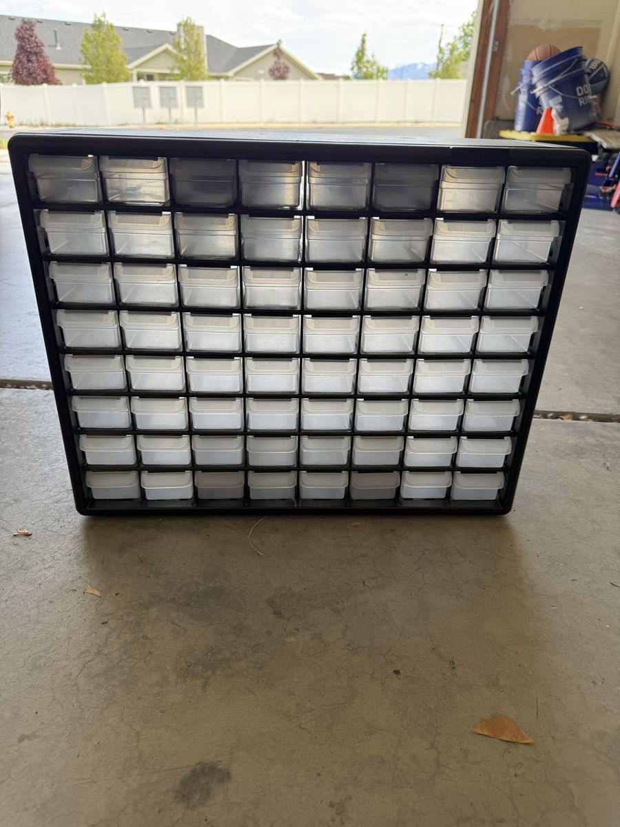64 drawer organizer