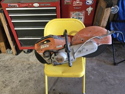 Stihl 14" gas saw
