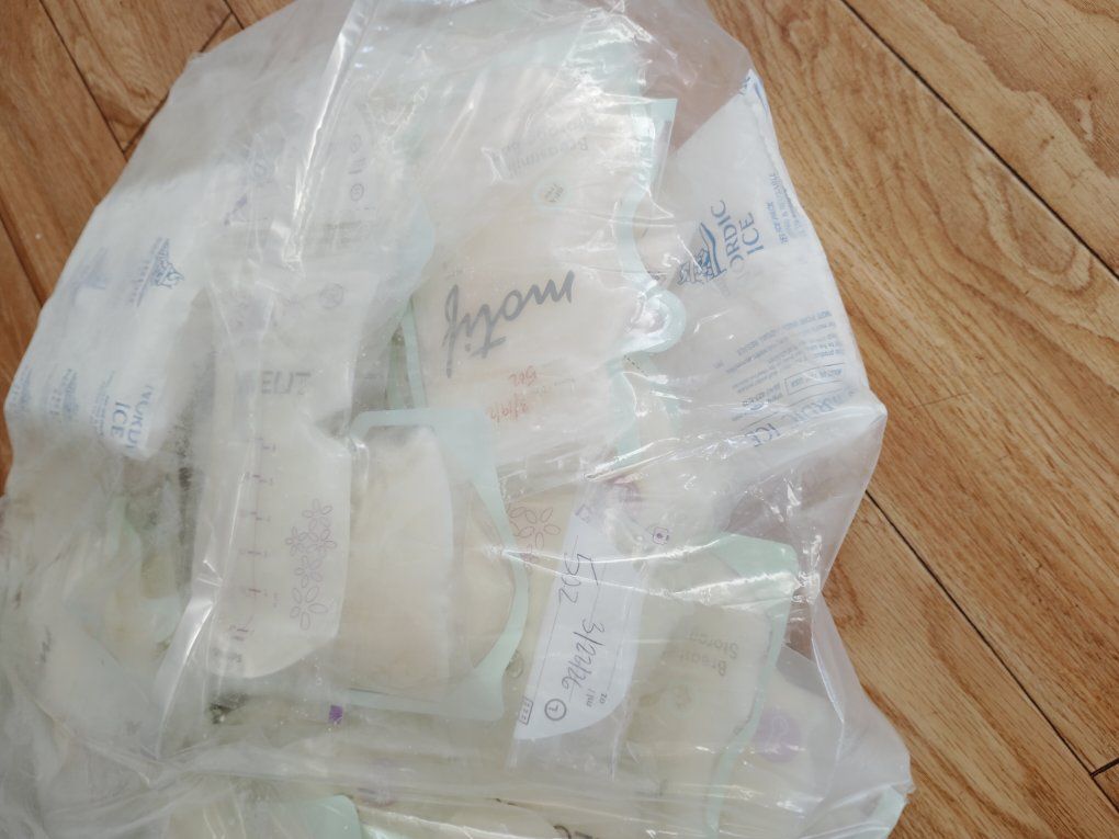 breast milk (frozen)