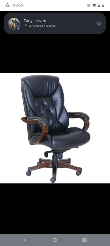 Kingston Big and Tall Faux Leather Executive Chair