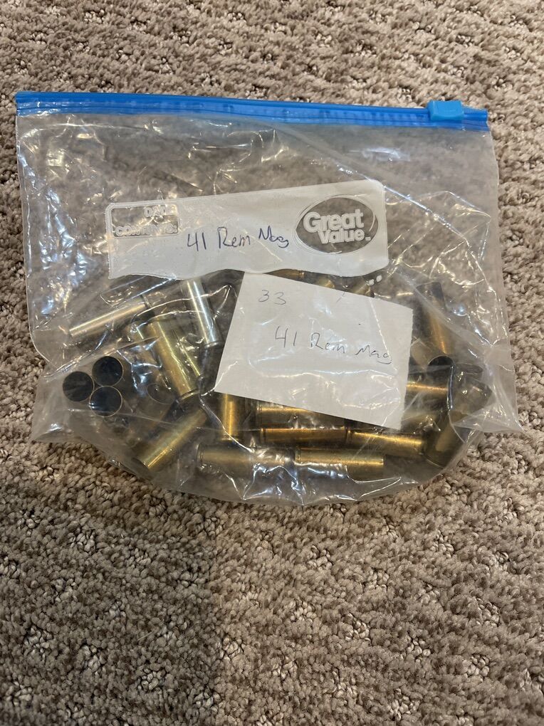 41 Rem Mag Range Brass