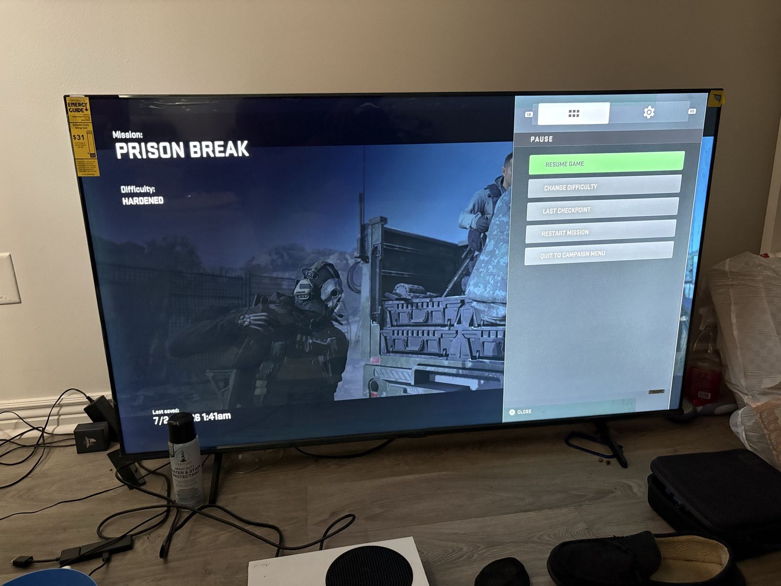 Hisense 58” 4k Roku TV