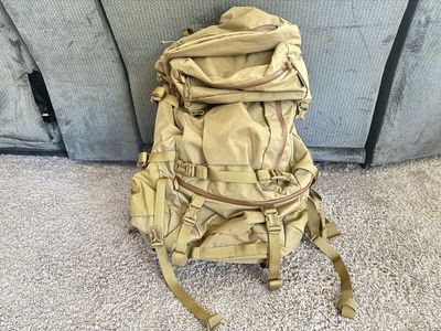 Mystery Ranch Beartooth 80 framed pack in Coyote