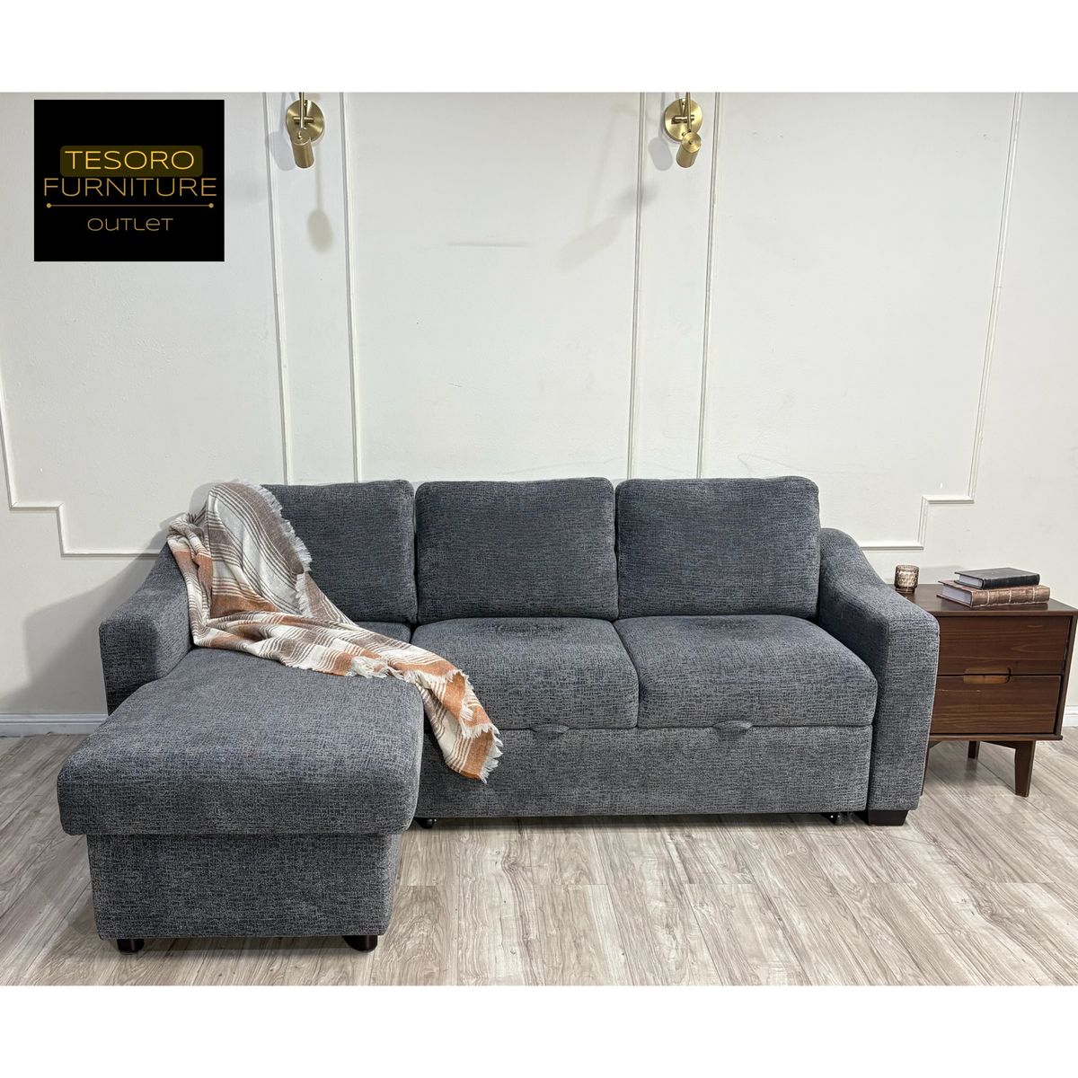 ARIA SECTIONAL SOFA BED WITH STORAGE AMAZING DEAL