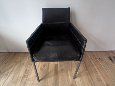 Set of 12 leather chairs - good condition