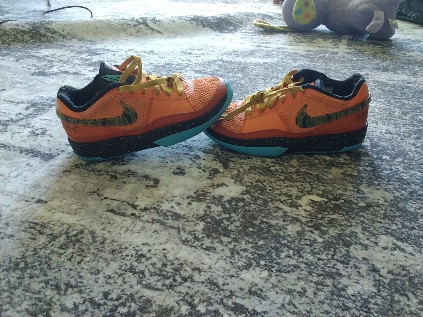 Nike ja 1 GS Mandarin orange size 3.5
