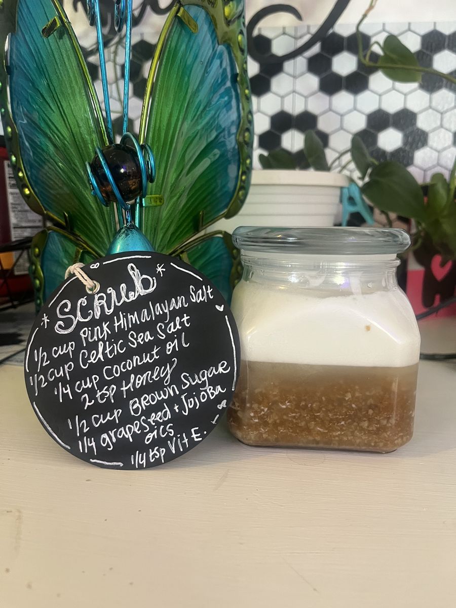 Organic scrubs sugar &/or coffee