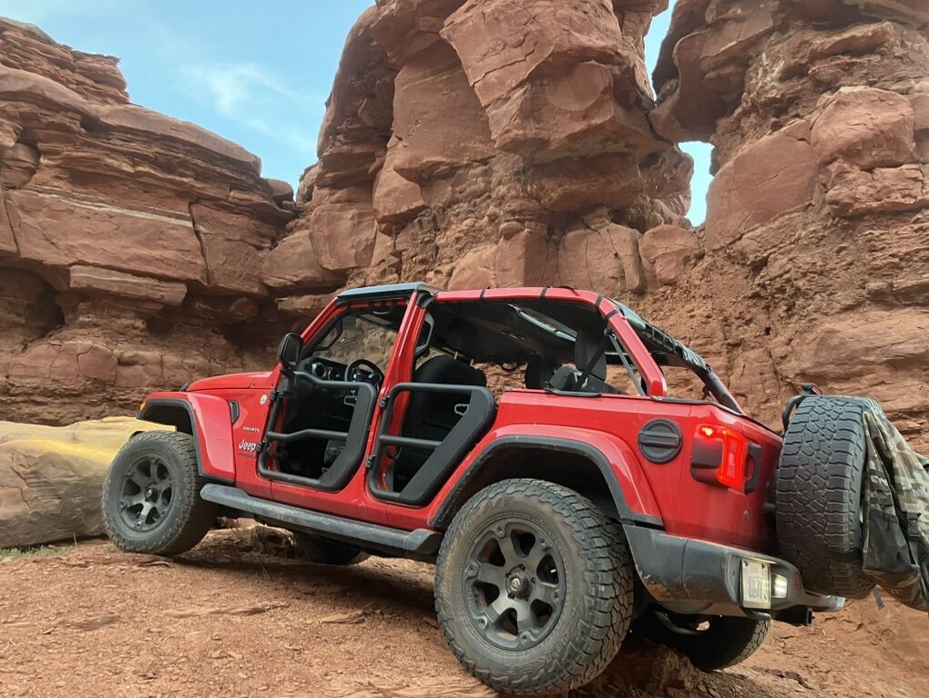 Rugged Ridge Tube Doors, Front and Rear Set