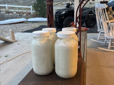Unfiltered Craft goat milk