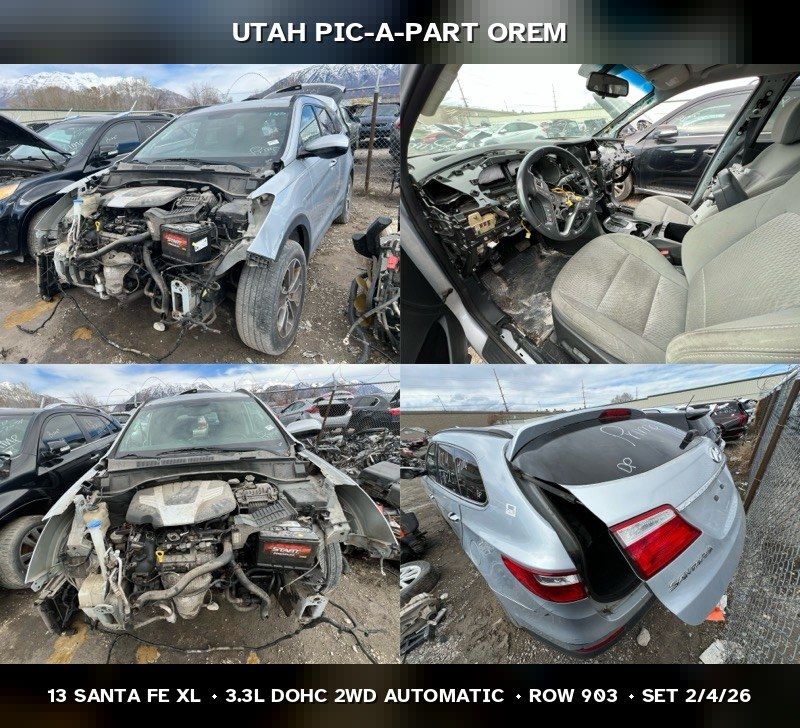 2013 Hyundai Santa Fe XL Parts - UTPAP Orem