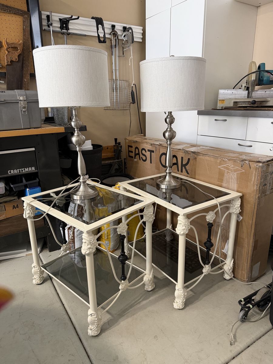 2 end tables