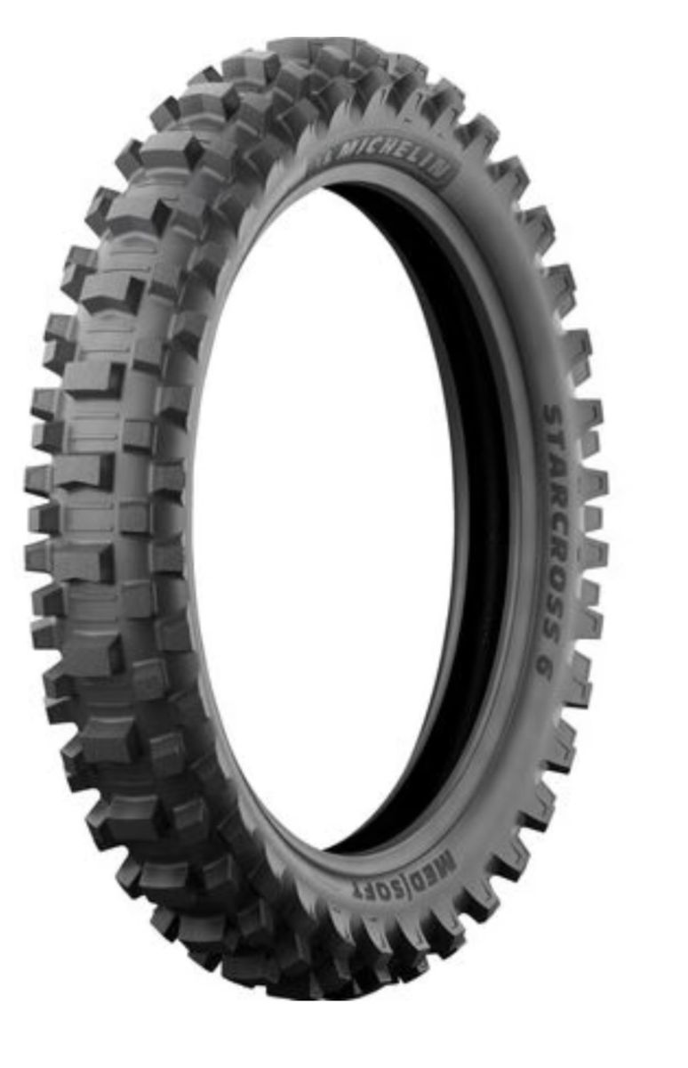 Michelin Starcross 6 Med/Soft Motocross Tire - New Dirt Bike Tire