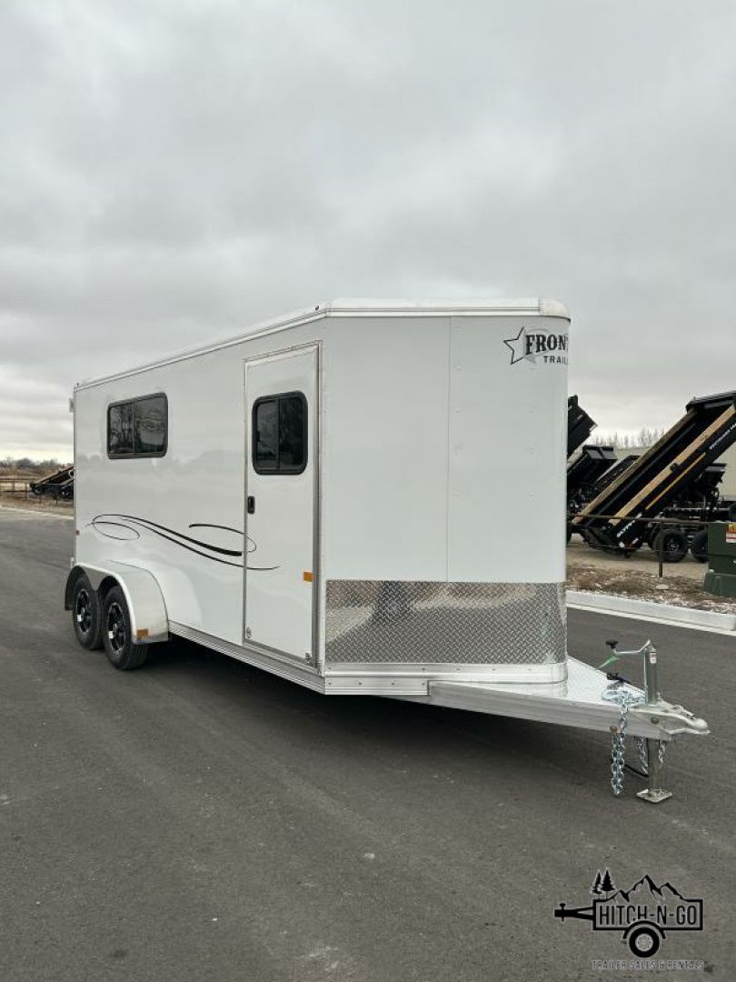 2025 Frontier Strider Series Lite 3 Horse Slant Horse Trailer