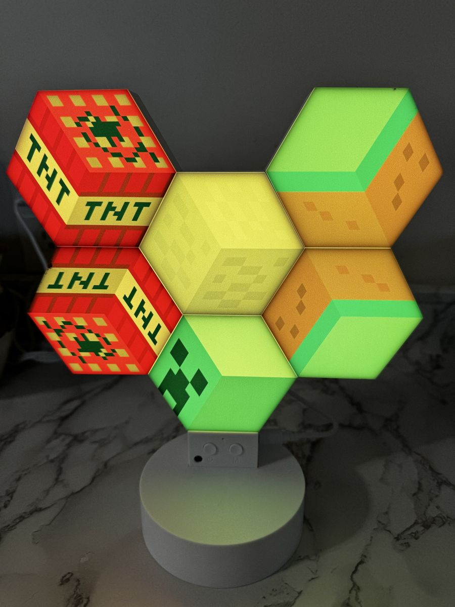 Minecraft led blocks night light 