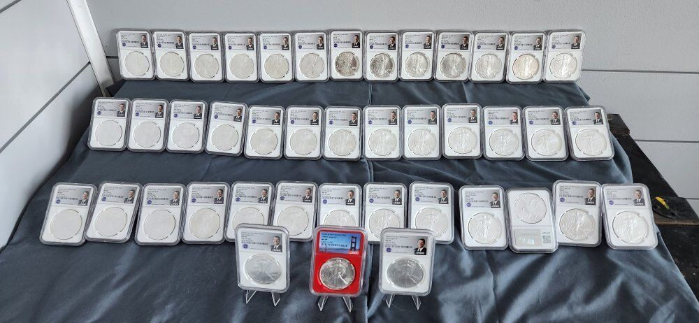 SILVER EAGLES! Limited Edition 1985 - 2025 MS96