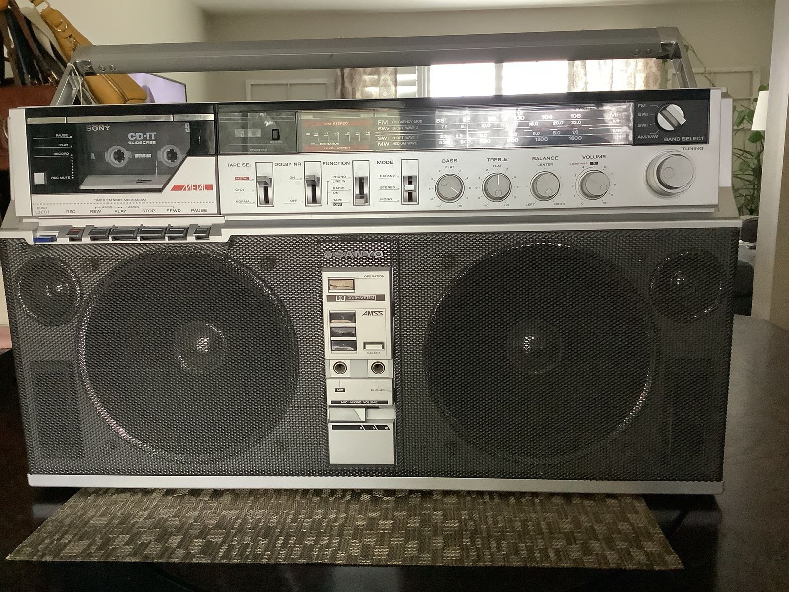 Vintage SANYO M-C650 K