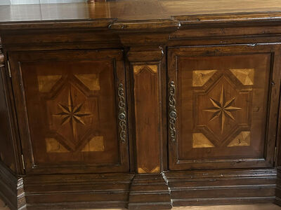 Handcrafted ARTISTICA Walnut Buffet