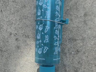 Blue Small Animal Water Bottle 8oz with Cage Mount