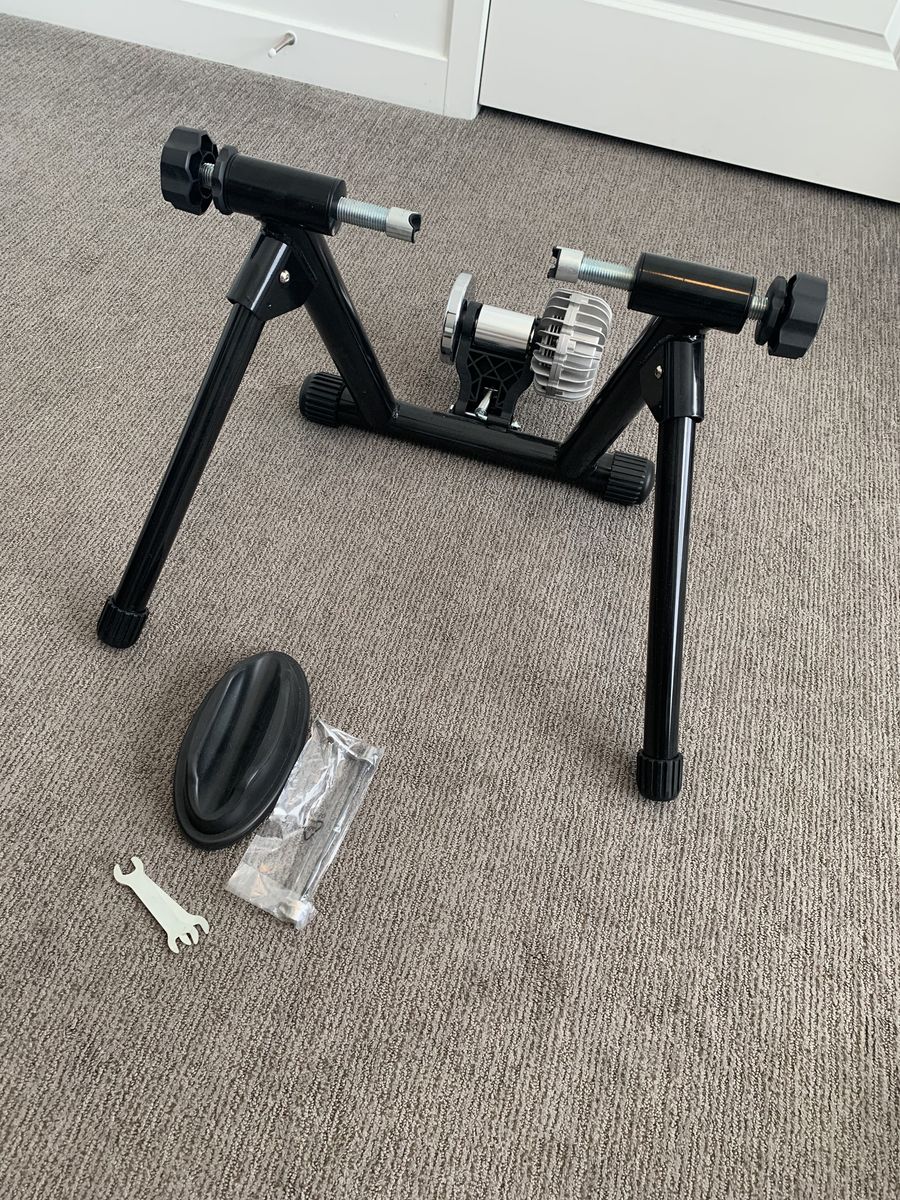Fluid bike stand