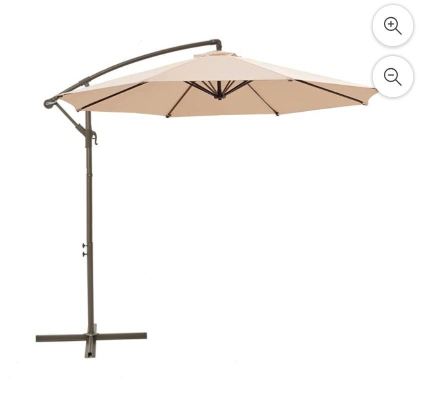 Brand New 10ft Offset Easy Tilt Umbrella