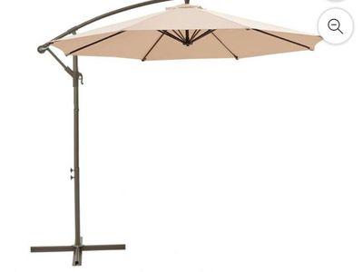 Brand New 10ft Offset Easy Tilt Umbrella