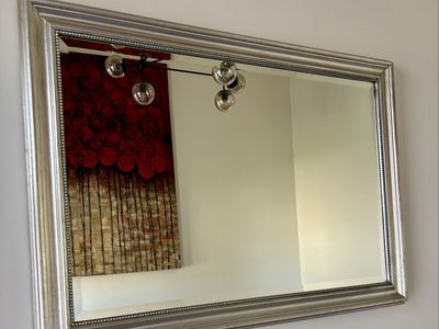 Rectangle Silver Mirror