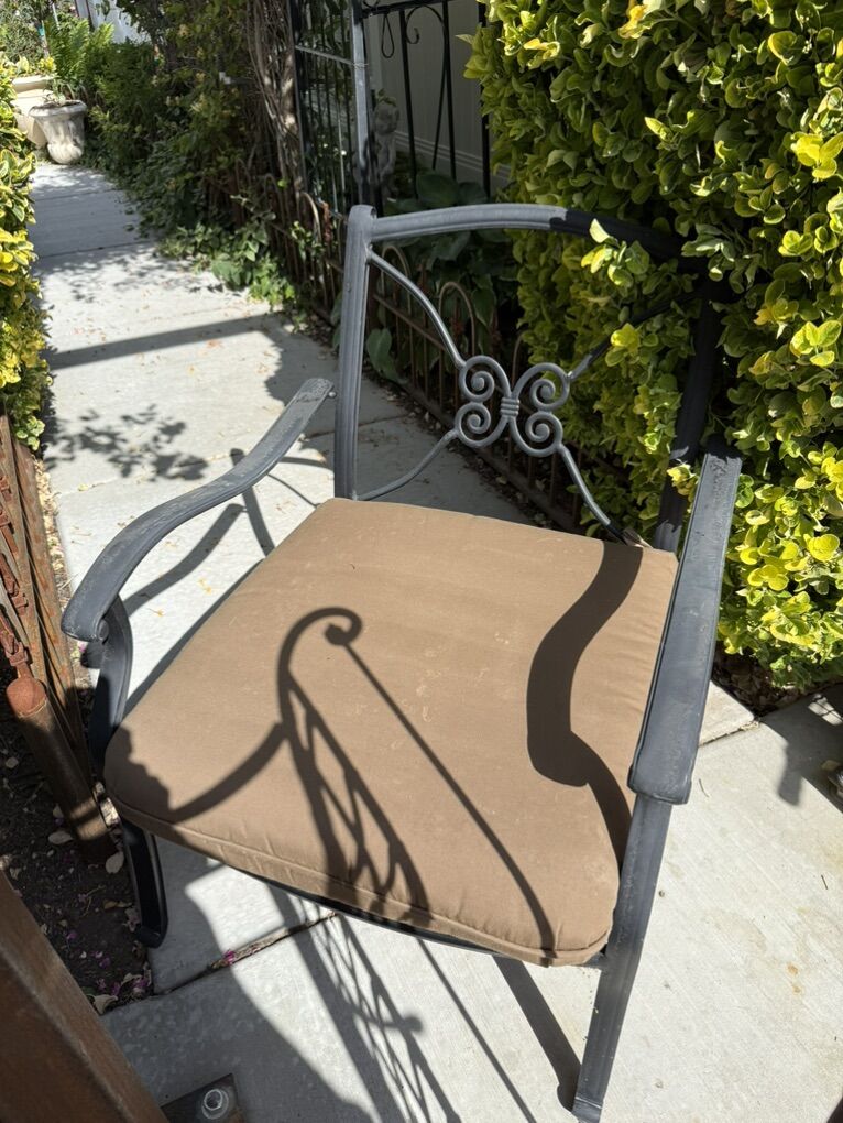 Patio Chairs With Cushions $65 Each