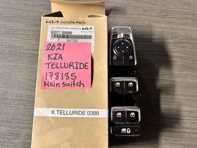 OEM KIA Telluride 2021 Power Window Main Switch