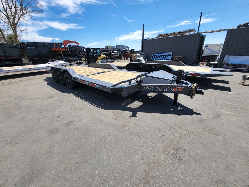 2026 RawMaxx 24' G3X 21K Triple Axle Tilt Equipmen