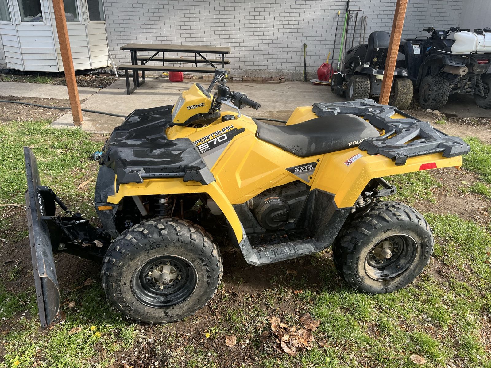 2016 Polars Sportsman 570 with Winch And Plow