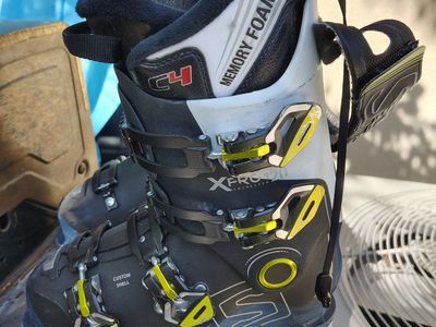 Salomon X-Pro 120 Energyzer Custom Shell Ski Boots - Size 26.5 with Memory Foam
