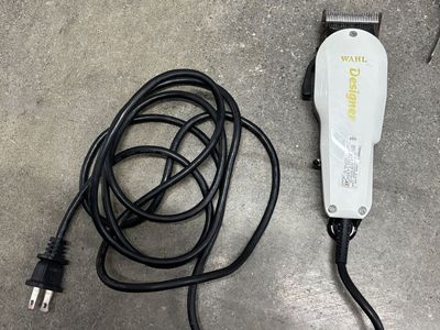 Wahl Designer Professional Hair Clipper Kit - White with Attachments