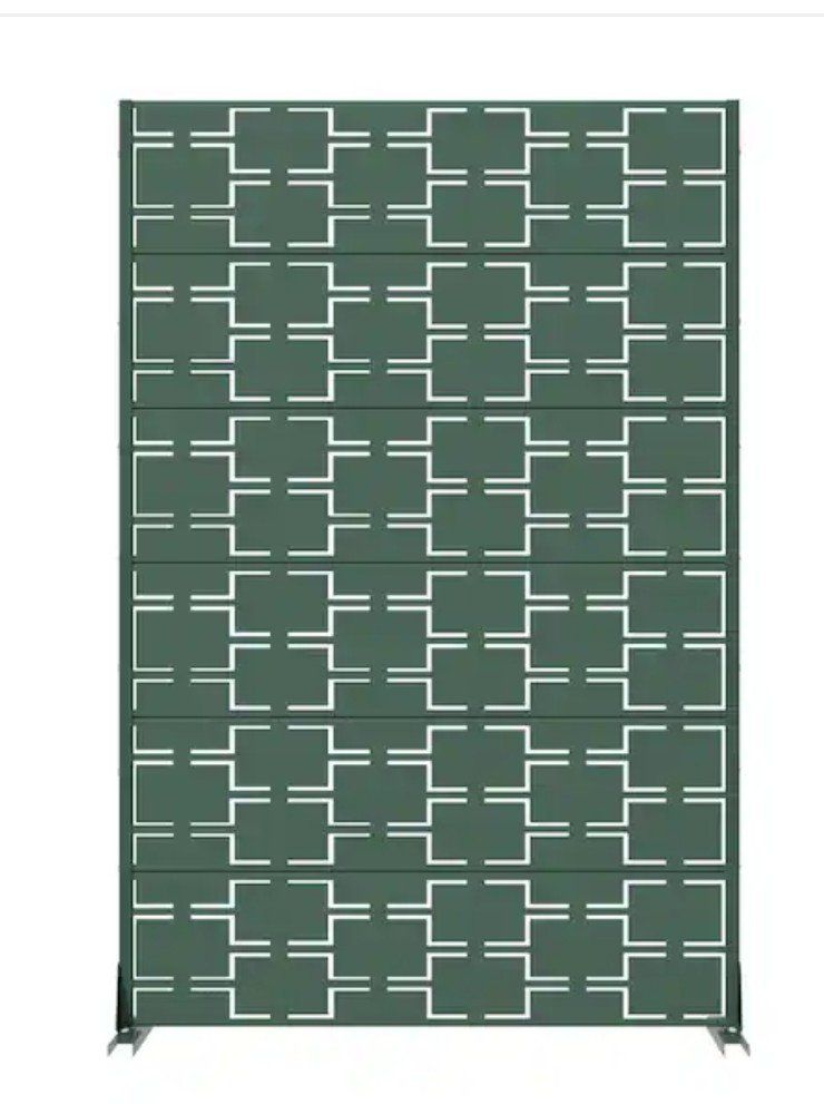 New Green Metal - Decorative Outdoor Panel