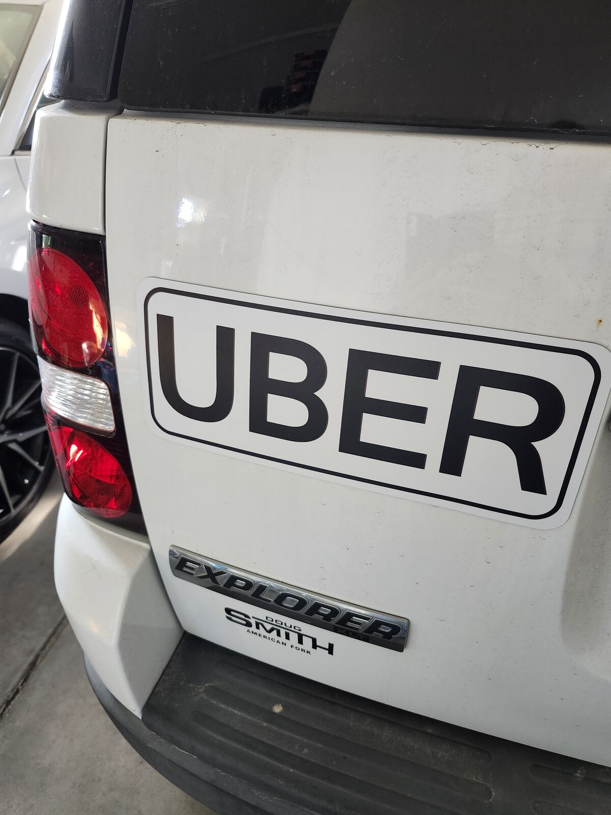 Magnetic UBER signs - about 5x13 inches - 4 available 2/$10 or all for $16