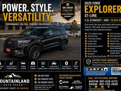 2025 Ford Explorer ST-Line