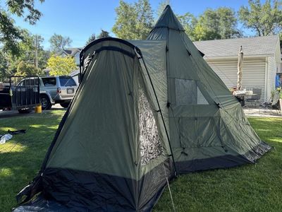 Guide Gear Deluxe Teepee Tent 14x14