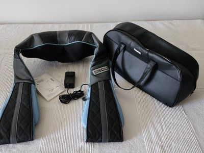Neck and Shoulder Massager with Carrying Bag and Power Adapter
