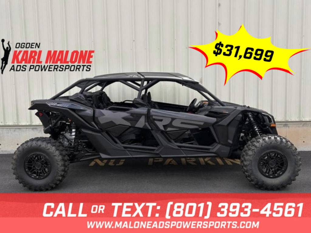 2025 Can-Am® Maverick X3 Max X RS Turbo RR With Smart-Shox Triple Black