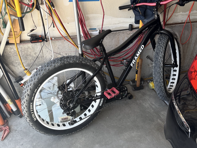 Framed fat bike