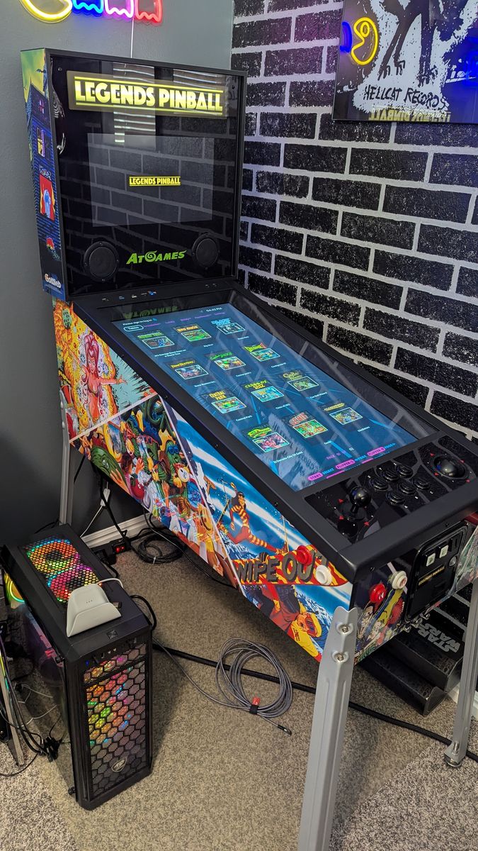 AtGames Legends Pinball HD – Upgraded w/ VIBS + Arcade Control Panel