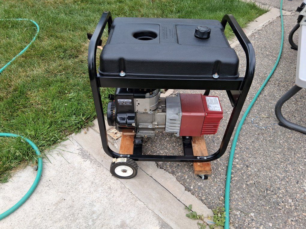 5000 watt gas generator