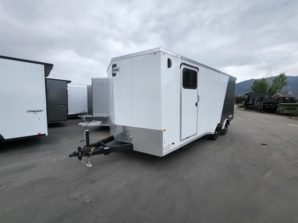 2026 Charmac Trailers 8.5X20 Stealth 7K with UTV Package Enclosed Car Hauler Cargo Trailer