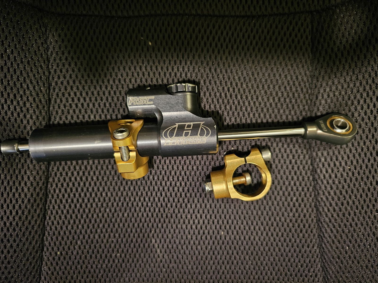 Hyperpro steering damper for K1200 rs.