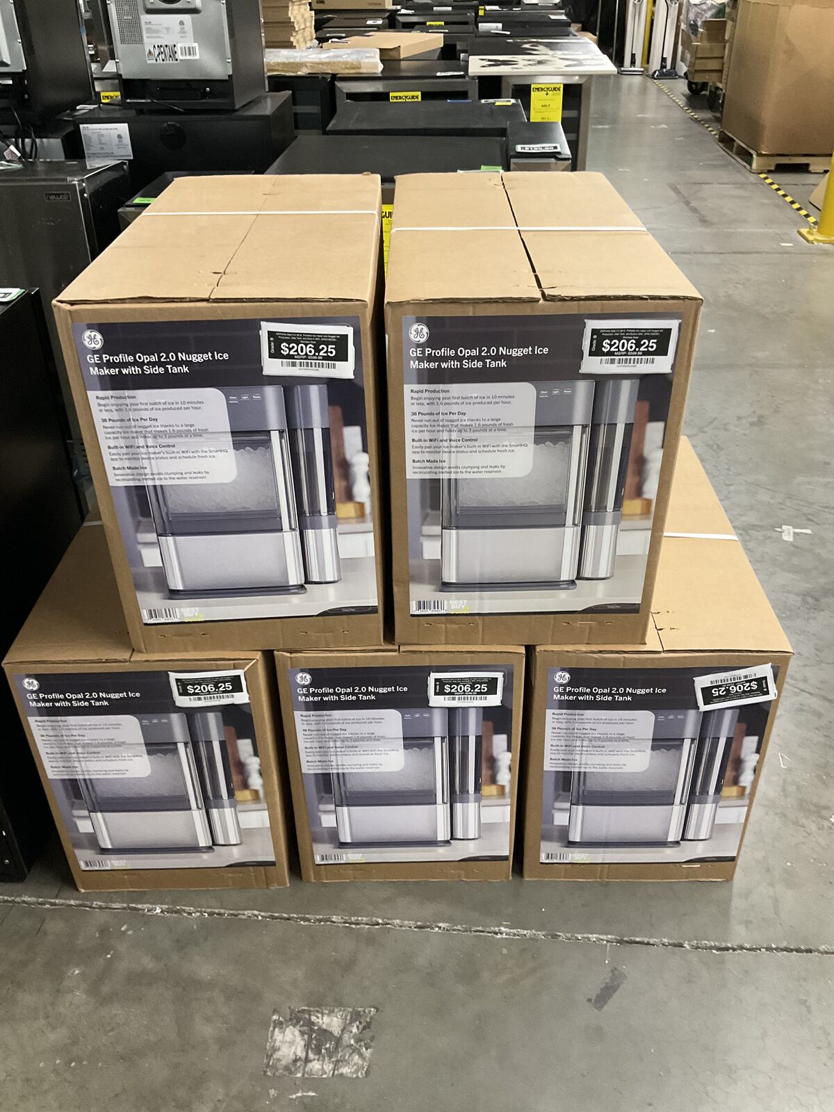 GE Profile Opal 2.0 Nugget Ice Maker with Side Tank