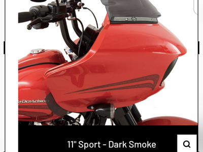 Klock Werks 11 in Sport Windshield